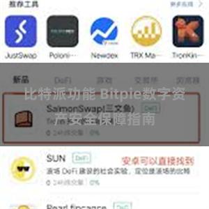 比特派功能 Bitpie数字资产安全保障指南