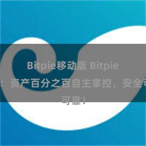 Bitpie移动版 Bitpie钱包：资产百分之百自主掌控，安全可靠！