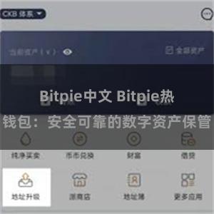 Bitpie中文 Bitpie热钱包：安全可靠的数字资产保管