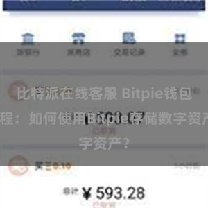 比特派在线客服 Bitpie钱包教程：如何使用Bitpie存储数字资产？