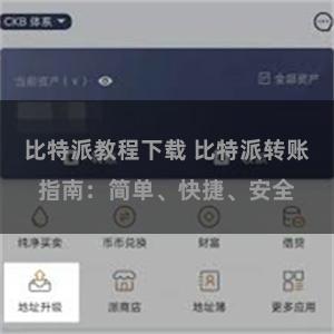 比特派教程下载 比特派转账指南：简单、快捷、安全